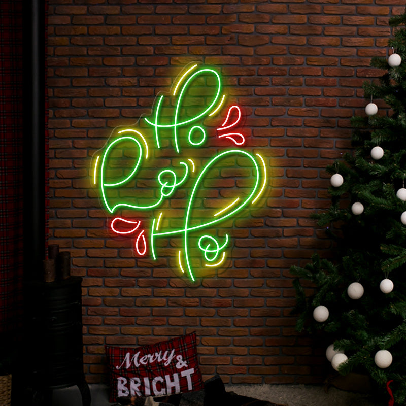 Ho Ho Ho Led Neon Sign Christmas Sign Light Home Decor light