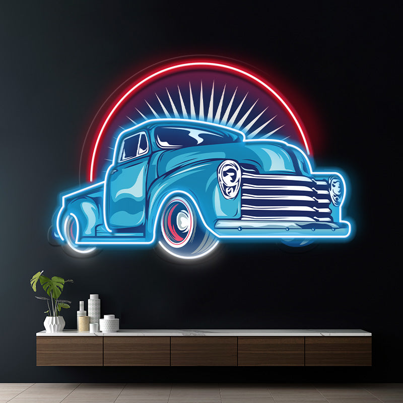 Car Led Neon Sign Man Cave Neon Sign Light