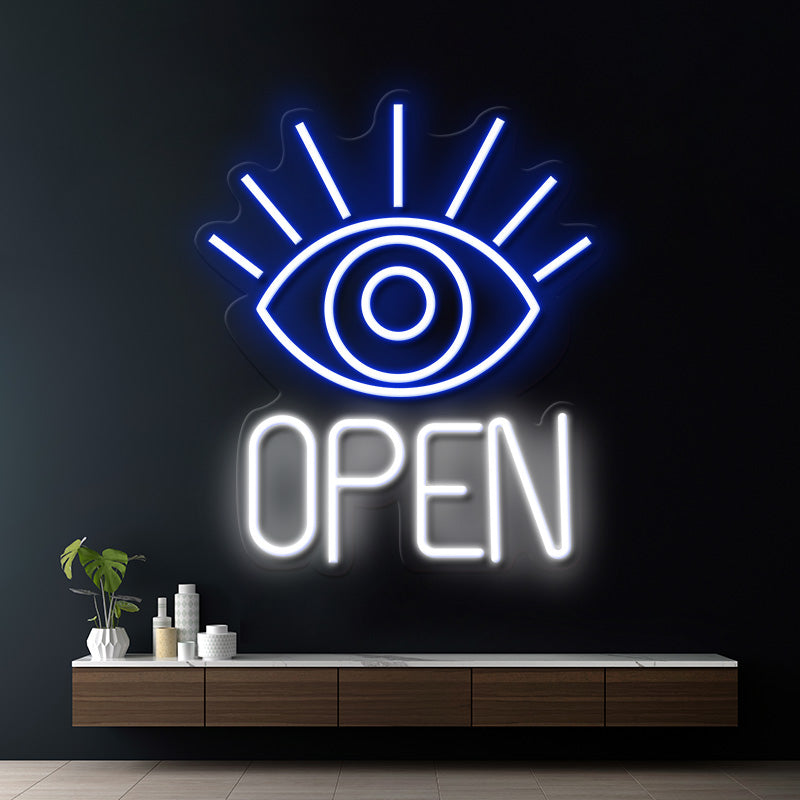 Evil Open Led Neon Sign Shop Decor Sign