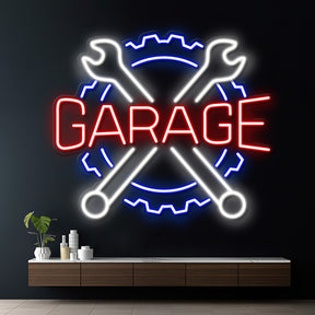 Garage Led Neon Sign for Man Cave Decor Space Decor Light