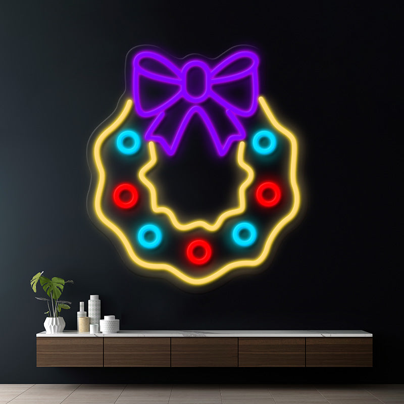 2024 Merry Christmas Neon Sign for Home Decor Festival Gift