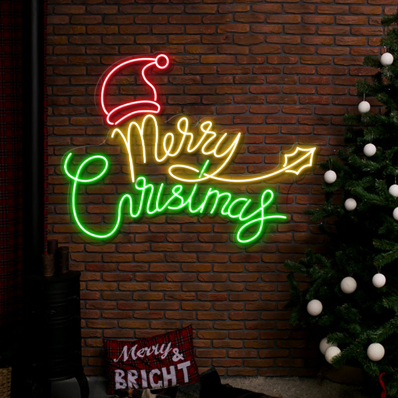 Merry Christmas Led Neon Sign Festival Led Neon Sign