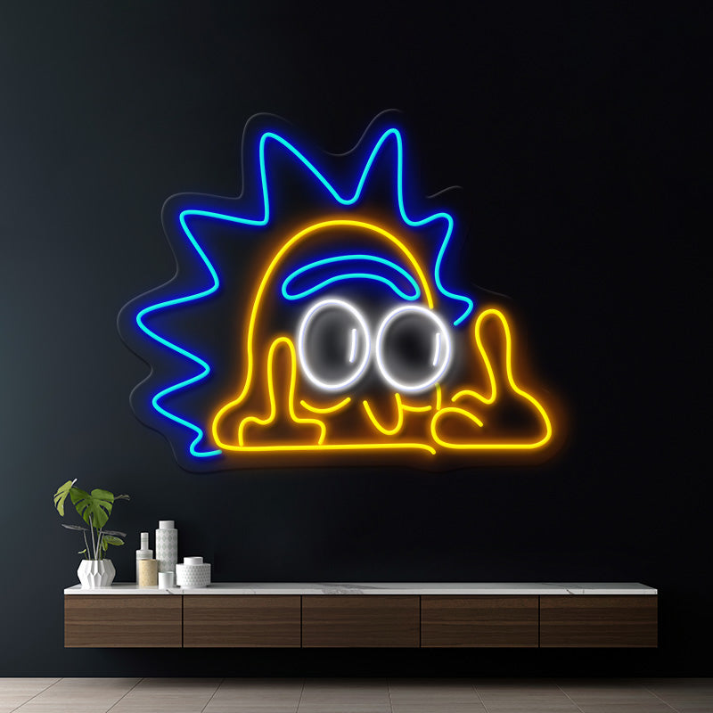 Rick And Morty Art Led Neon Sign Light Home Decor Sign