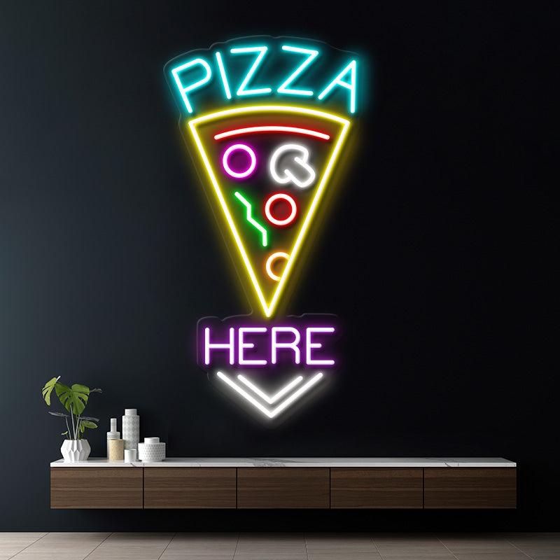 Pizza Led Neon Sign Sop Decor Neon Sign