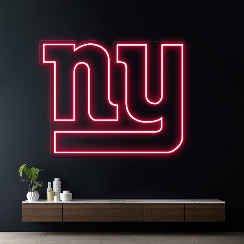 New York Giants Led Neon Sign Sports Team Neon Light