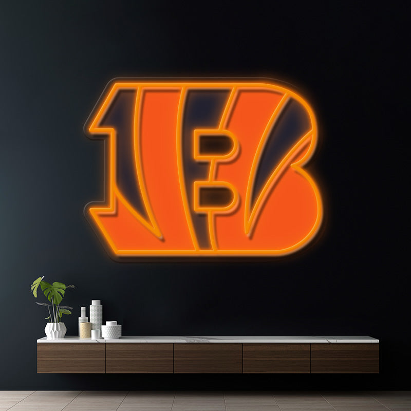 Bengals Neon Sign Sports Team Neon Sign for Room  Decor