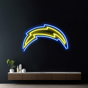 NFL Team Logo Neon Sign Man Cave Decor Sign