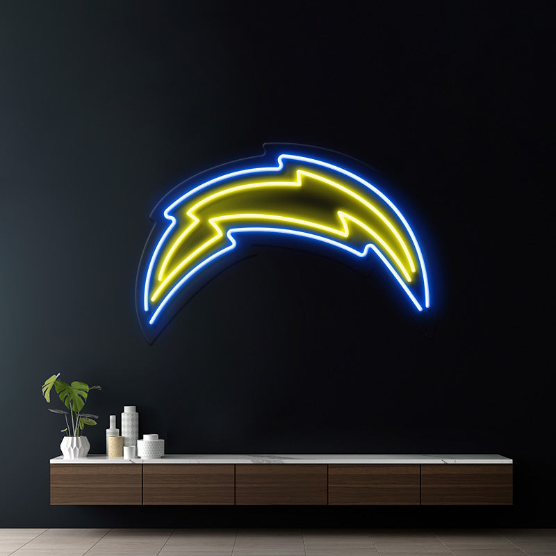 NFL Team Logo Neon Sign Man Cave Decor Sign