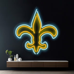 New Orleans Saints Led Neon Sign for Room Decor