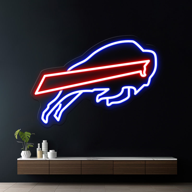 Buffalo Bills LED Neon Sign Team Logo Sign