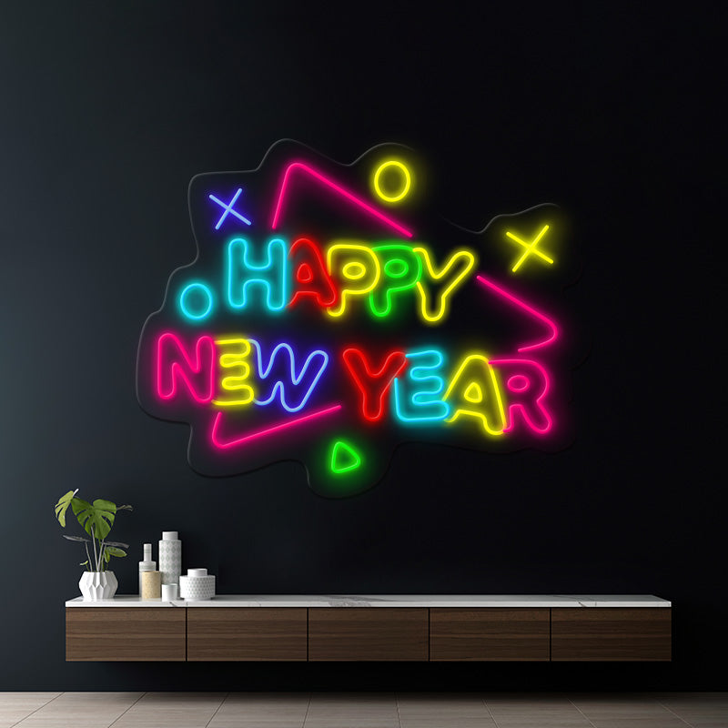 Happy New Year Led Neon Sign