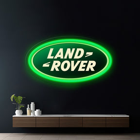 Land Rover Car Logo Led Neon Sign Man cave Gift