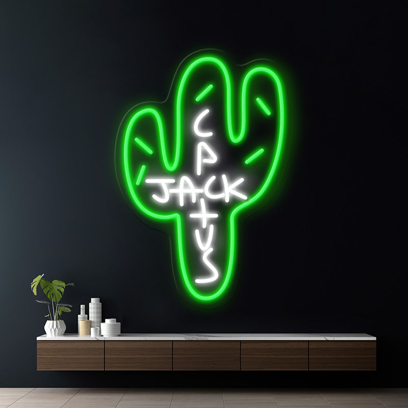 Cactus Jack Led Neon Sign Home Decor Sign