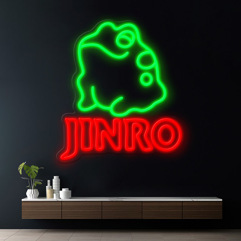 JINRO Soju Frog Led Neon Sign Bar Wall Decor Sign