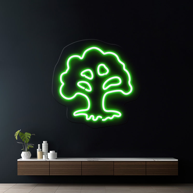 MTG Forest Neon Sign Home Decor Sign Fans Gift