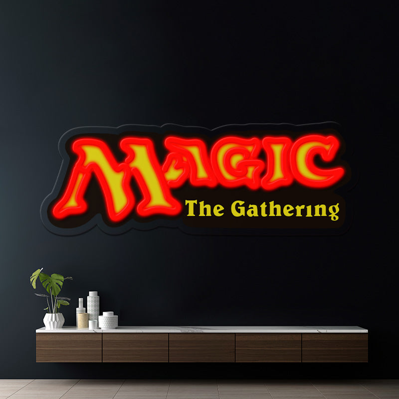 Magic The Gathering Led Neon Sign Fans Gift