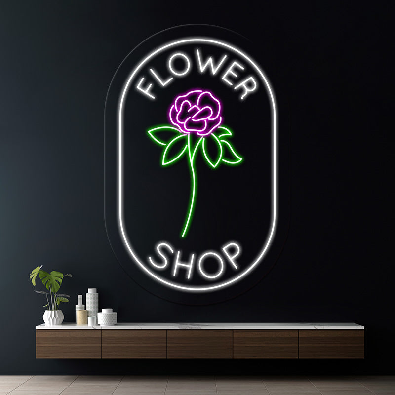 Flower Shop Decor Led Neon Sign Business Decor Sign