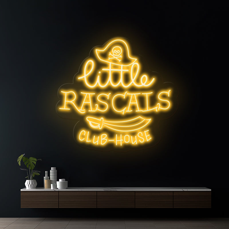Custom Little Rascais Clue-House Led Neon Sign