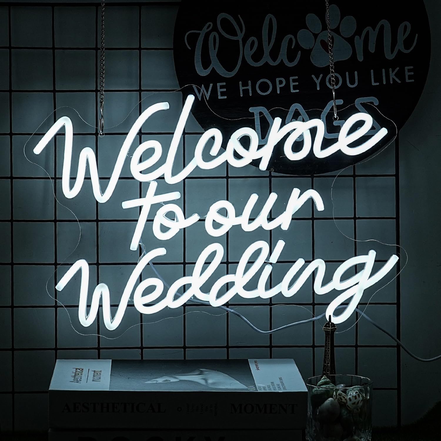 Welcome To Our Wedding Neon Sign for Wedding Party Decor