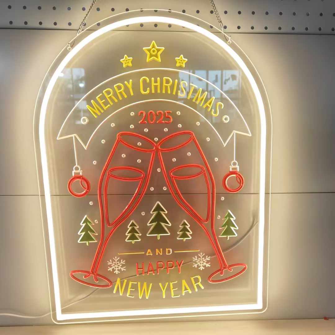 Christmas Led Neon Sign Window Decor Neon Light