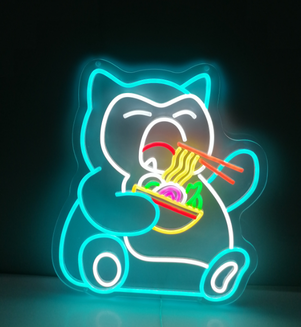 Anime Led Neon Sign Personalized Gifts Gaming Room Decor Sign