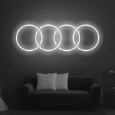 Audi Led Neon Sign Man Cave Gift Garage Room Decor Sign
