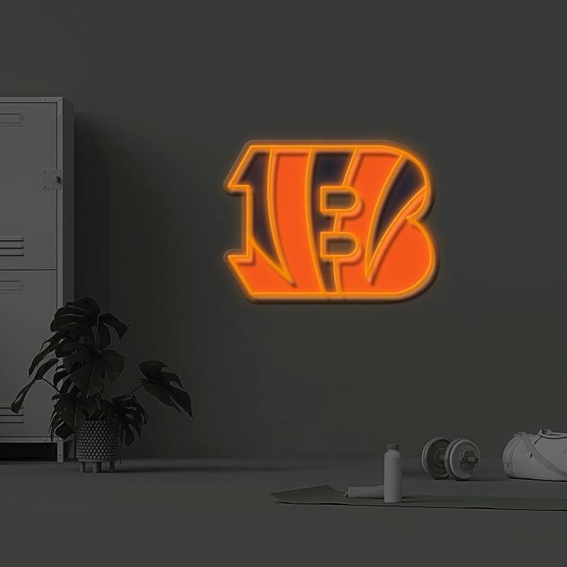 Bengals Neon Sign Sports Team Neon Sign for Room  Decor