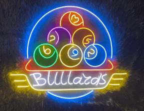 Billiards Neon Signs Shop Wall Decor Neon Sign