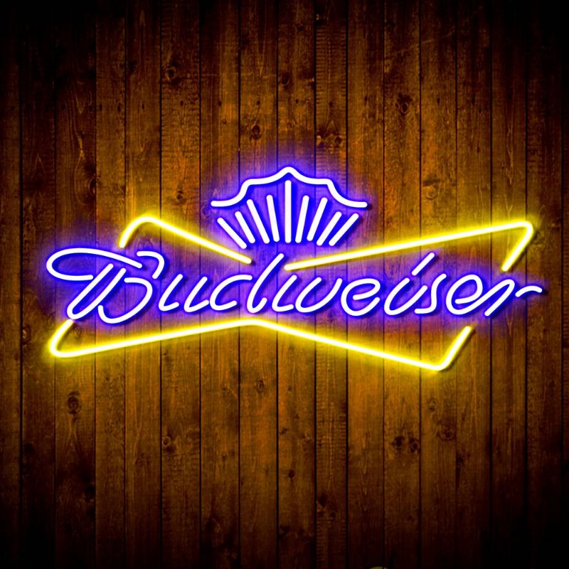 Budweiser Bar Neon LED Sign Bar Wall Decor Art