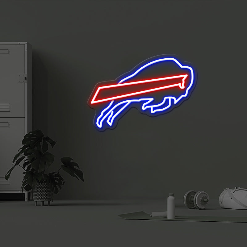 Buffalo Bills LED Neon Sign Team Logo Sign
