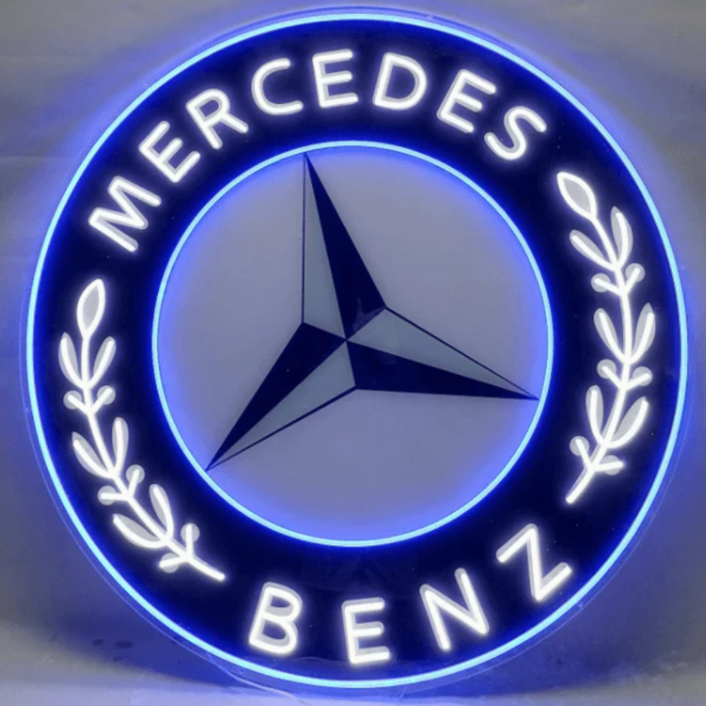 Car Logo Led Neon Sign Garage Led Neon Sign Light