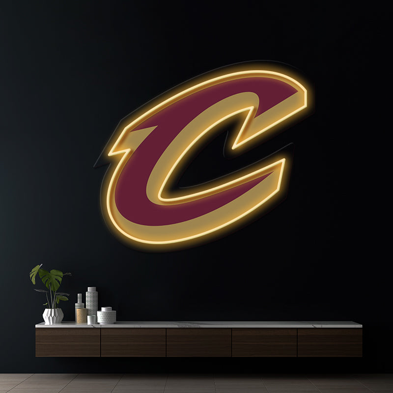 Cleveland Cavaliers NBA Led Neon Sign Wall Light