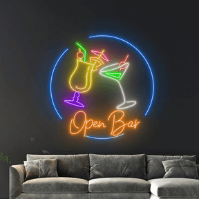 Cocktail Juice Fruit Neon Sign Light Bar Club Neon  Sign