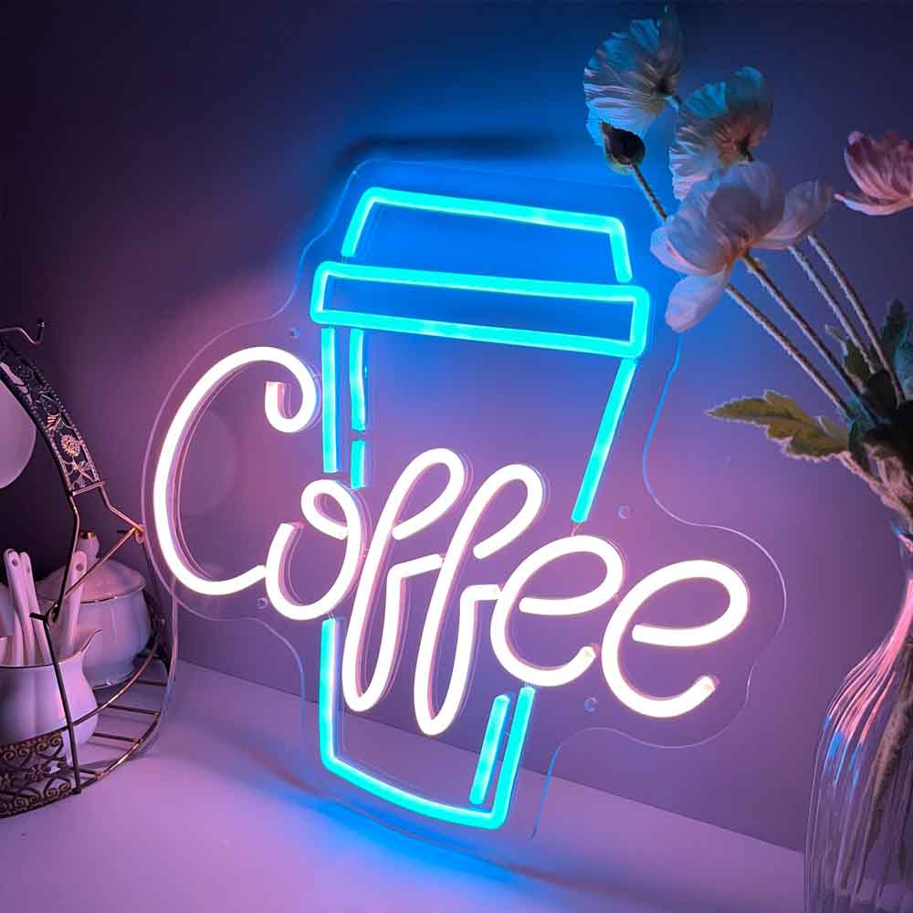 Coffee Led Neon Sign for Cafe Shop Decor