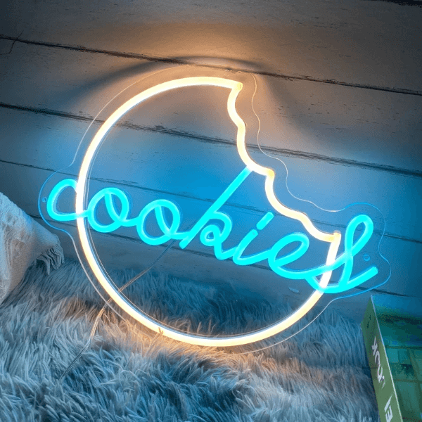 Cookies Neon Sign Wall Decor Art Led Sign