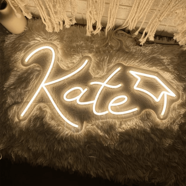 Custom Name Neon Light for Class of 2024  Prom Party Decor