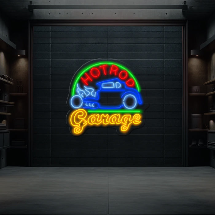 Custom Car Led Neon Sign Garage Room Decor Sign