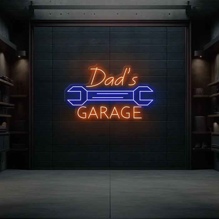 Custom Garage Led Neon Sign Men Gift Neon Light