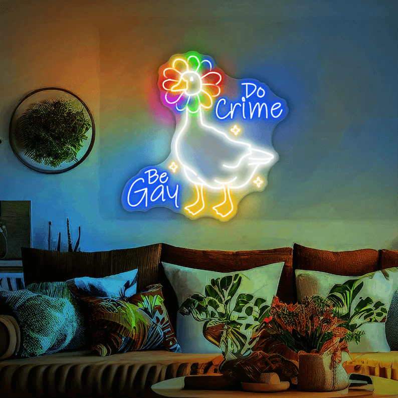 Gay Pride Sign LGBT Neon Sign Pride Month Gift