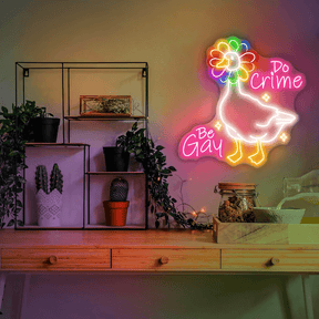 Gay Pride Sign LGBT Neon Sign Pride Month Gift