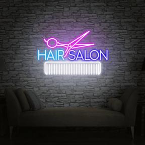 Barber Salon Neon Sign for Wall Decor