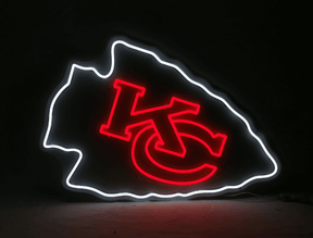 Kansas City Chiefs LED Neon Sign