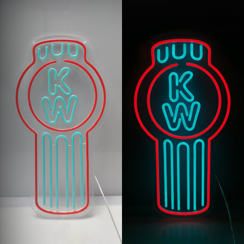 Kenworth Truck Led Neon Sign Garage Decor Led Neon Sign