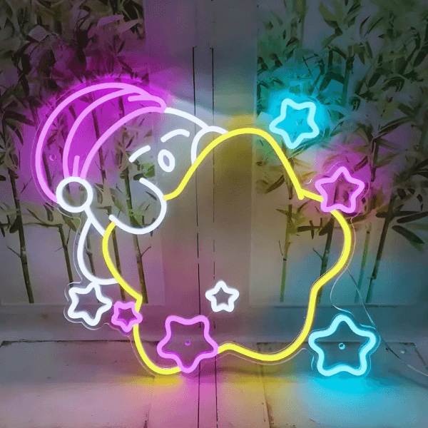 Kirby Neon Sign Anime Led Neon Sign