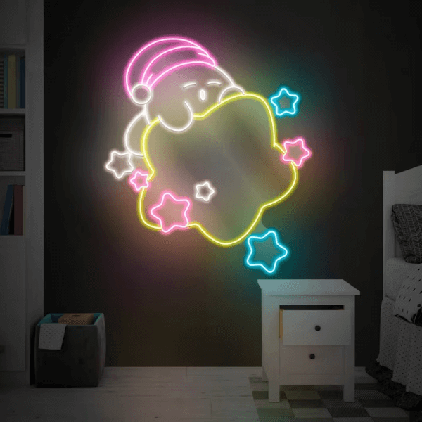 Kirby Neon Sign Anime Led Neon Sign