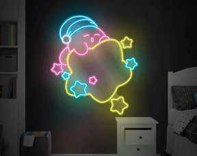 Kirby Neon Sign Anime Led Neon Sign