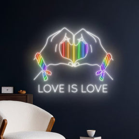 LGBT Pride Neon Sign Custom Neon Sign Home Decor Art