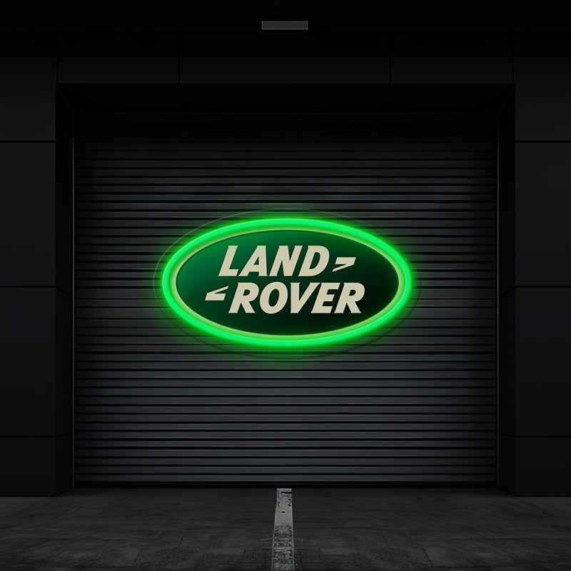 Land Rover Car Logo Led Neon Sign Man cave Gift