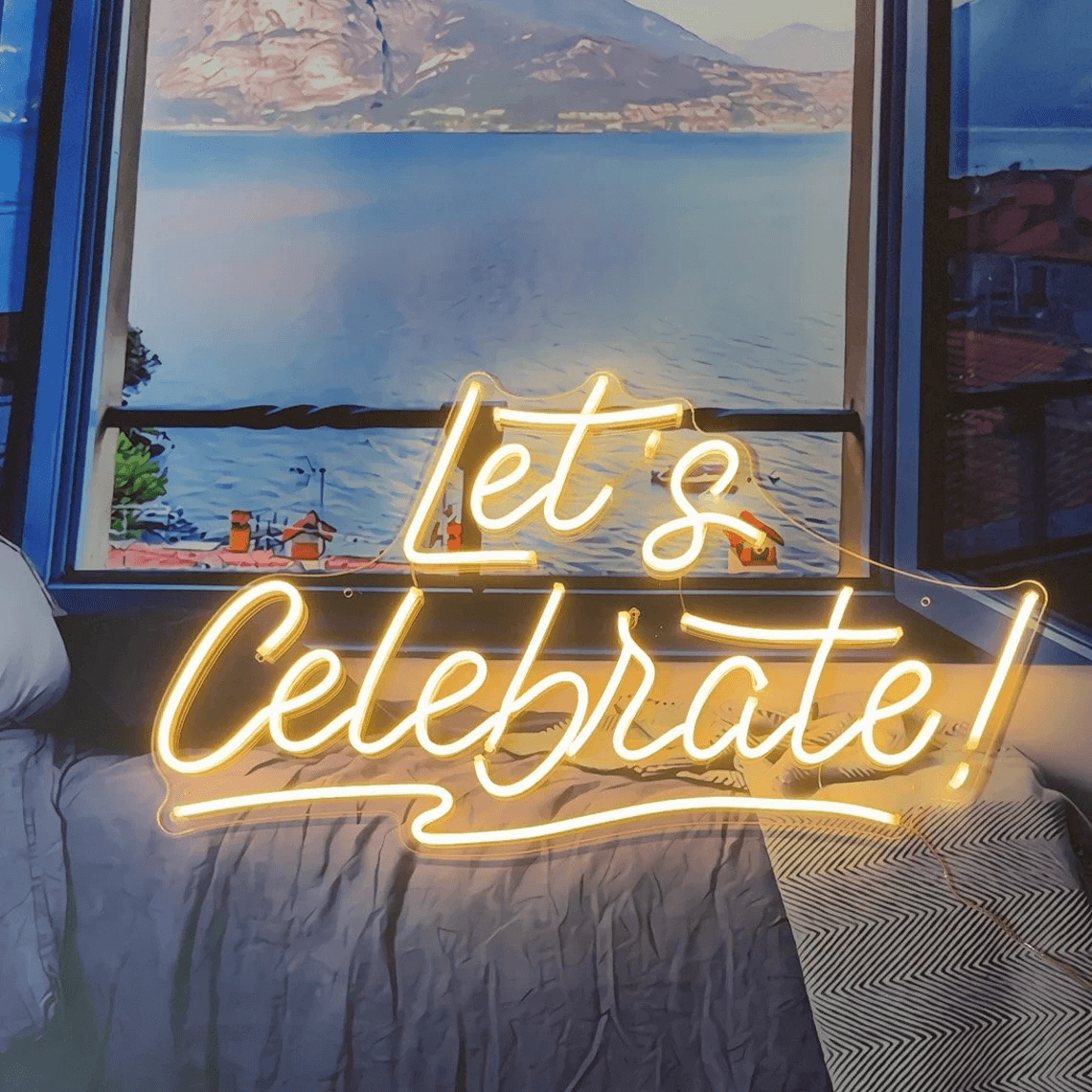 Let’s Celebrate Led Neon Sign