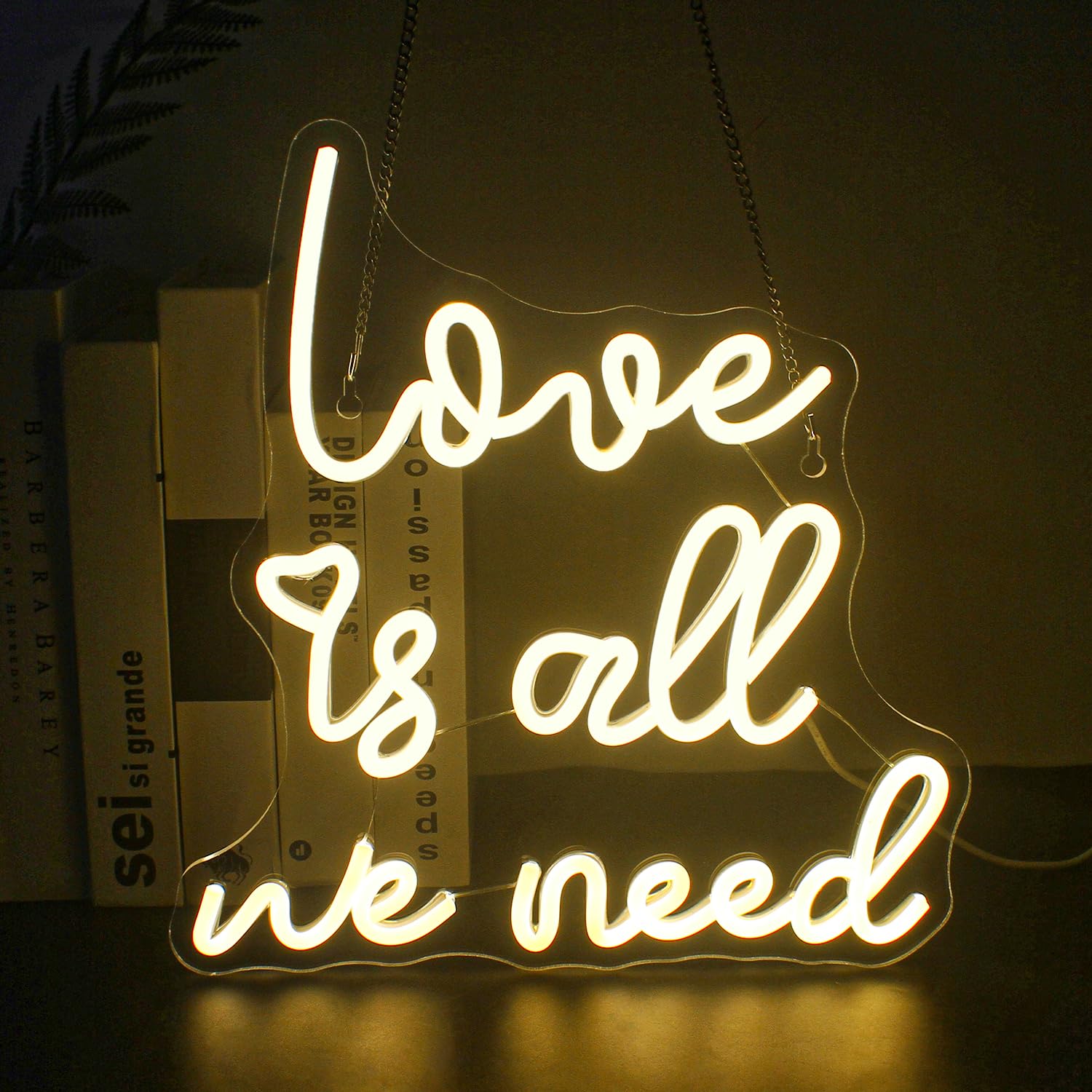 Love Is All We Need Neon Sign